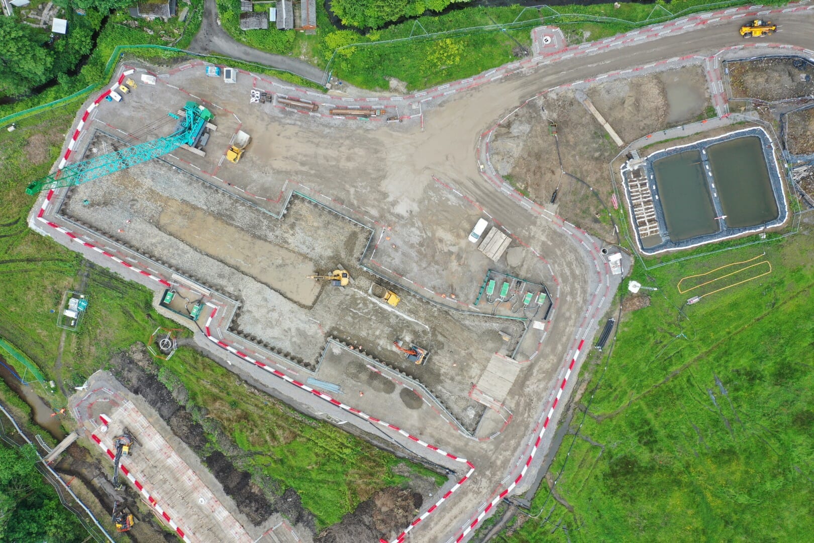 Innovative waste water management system deployed for Rochdale flood defence works