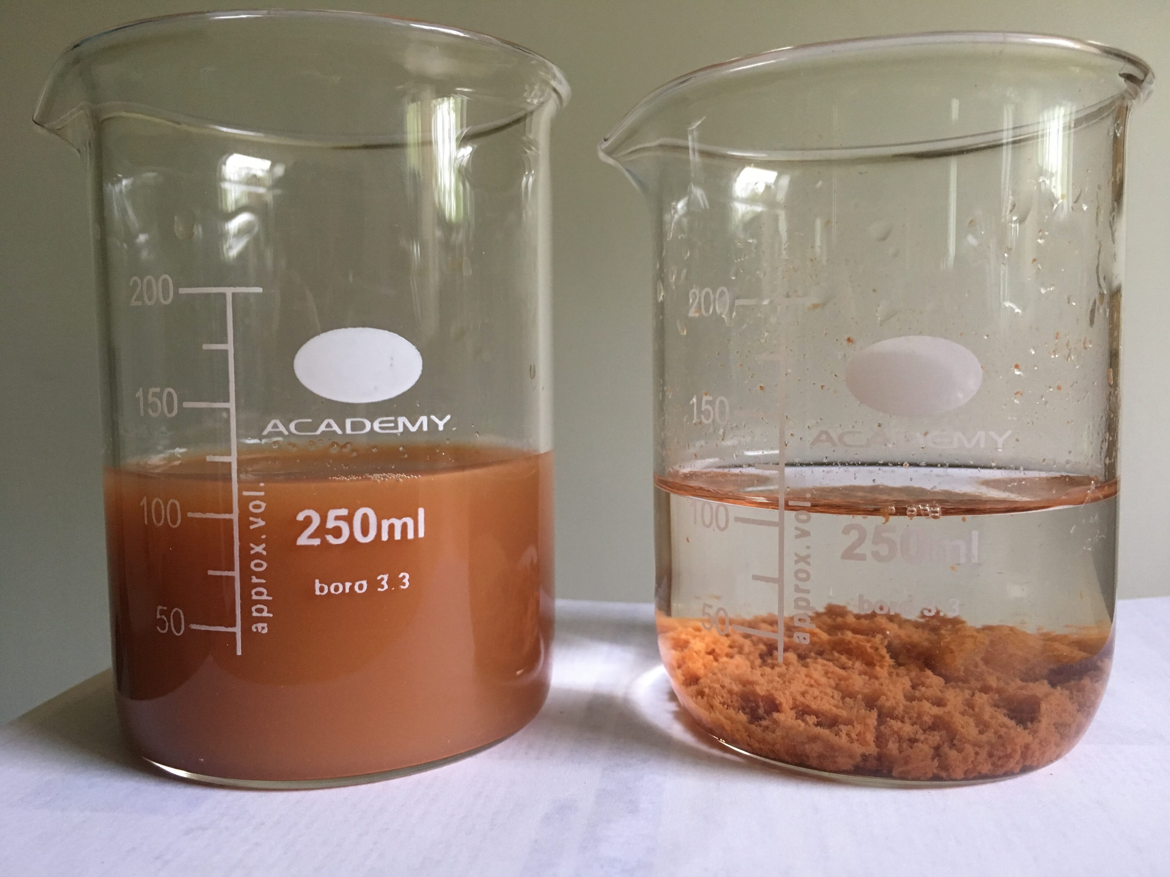 Flocculated Jars