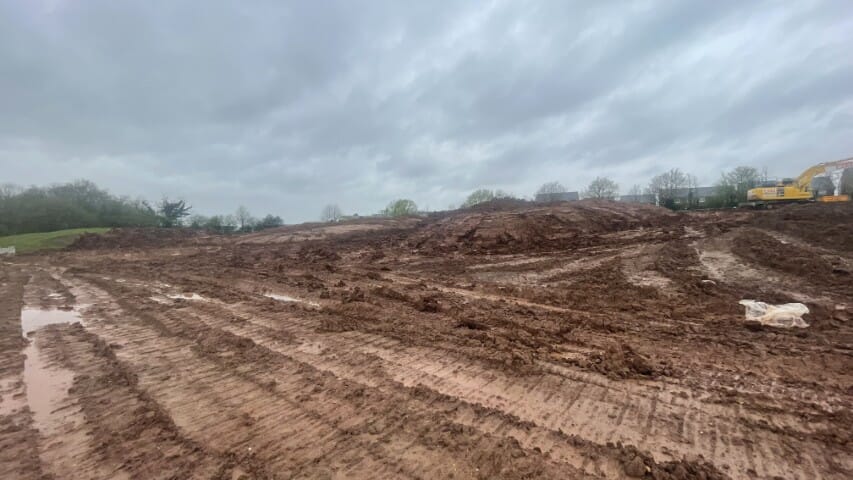 Big site exposed soils and runoff uncontrolled (Small)